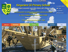 Tablet Screenshot of kingsclereprimary.com